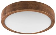 Brilagi - Plafoniera LED CARVALHO SLIM 1xE27/60W/230V quercia ciliegio diametro 27 cm
