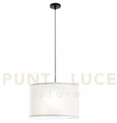 Sospensione capital bianca 1xe27 38x38x150cm i-capital-s38-bco