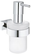 GROHE 40756001 - Dispenser per sapone liquido ESSENTIALS CUBE 160 ml cromo lucido
