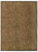 Zerbino Lavabile Marrone 90x120 Cm /
