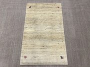 Gabbeh Tappeto persiano 130x80 Beige (Iran) Annodato A Mano