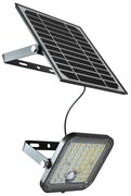 Proiettore Solare ricaricabile LED 10W- 4000K-1500lm IP65 - Batteria Litio