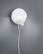 Mario applique tonda led 2,3w 200lm - 6w 600lm, 3000k doppia emissi...