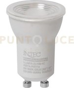 Lampadina led attacco faretto gu10 mini 4w 280lm 3000k 60° 34x48mm ...