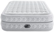 Materasso matrimoniale autogonfiante Intex airbed dura-beam supreme air-flow' con pompa elettrica incorporata grigio 152x203x51 cm - cod. 64490nd