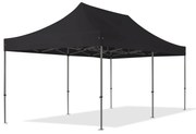 TOOLPORT 3x6m gazebo pieghevole, PREMIUM acciaio, nero - (600063)