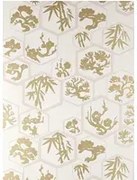 Farrow & Ball Carta da parati Shouchikubai - Clunch/ Gold