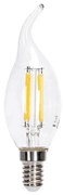 Lampadina Led a Filamento E14 CL35 a colpo di vento 6W Bianco neutro 4000K Neos