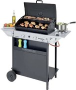 Campingaz - Barbecue gas 2 bruc. + fornello cm.54,5x34,5 xpert 200 ls rocky - bracere cm. 54,5x34,5