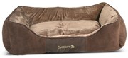 Letto per cani in peluche marrone 70x90 cm Scruffs Chester XL - Plaček Pet Products