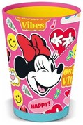 Bicchiere Minnie Mouse Flower Power 470 ml Plastica