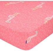 Lenzuolo con angoli HappyFriday MOSHI MOSHI Multicolore Rosa 70 x 140 x 14 cm