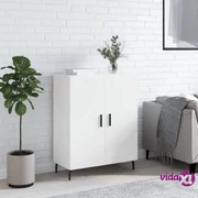 vidaXL Credenza Bianca 91x29,5x75 cm in Legno Multistrato