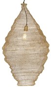 Lampada a sospensione orientale oro 90 cm - Nidum