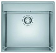 Lavello integrato 1 vasca FRANKE Maris inox L 53 x L 51 cm argento