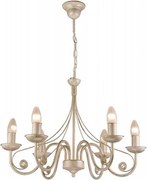 Lampadario su catena DONATO 6xE14/40W/230V