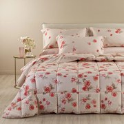 Trapunta Matrimoniale Miele Rosa juliet Caleffi, in cotone