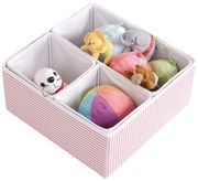 Organizer per cassetti in tessuto in set da 4 - Mioli Decor