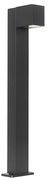 Lampada da terra da esterno industriale nera 65 cm IP44 - Baleno