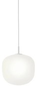 Muuto - Rime Lampada a Sospensione Ø25 Bianco/Bianco Muuto