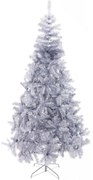 Albero di Natale Argentato Metallo Plastica 120 X 120 X 240 CM