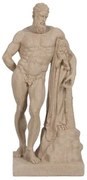 Statua Decorativa Crema 26,5 x 16 x 52,5 cm