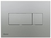 Ravak X01456 - Pulsante di scarico UNI 24,7x16,5 cm cromo opaco