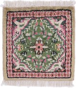 Agra Tappeto orientale 30 x 30 (Indian) Annodato A Mano