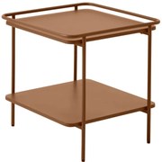 Tavolino in metallo 45x45 cm Yuba – Unique Furniture