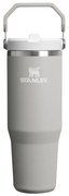 Borraccia termica greige in acciaio inox 890 ml IceFlow™ Flip Straw 2.0 Tumbler Ash – Stanley