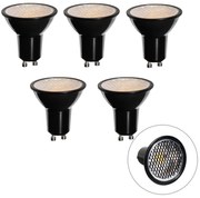 Set di 5 lampadine LED GU10 dimmerabili a 3 livelli 50mm Honey Rate 6W 400 lm 3000K