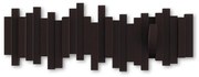 Appendiabiti da parete in plastica marrone scuro Sticks - Umbra