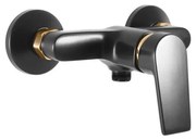 RAV Slezák CO181.5CMATZ - Miscelatore doccia COLORADO nero/oro