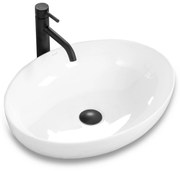 Lavabo da appoggio Rea Carola Slim