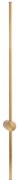 Redo 01-3124 - Applique a LED TABOO LED/11W/230V ottone