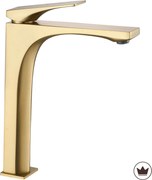 Rubinetto da lavabo PREMIUM Rea Joe Brush Gold High