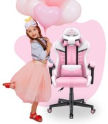 Sedia da gioco per bambini HC - 1004 bianco e rosa