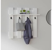 Appendiabiti da parete CARINA 70x70 cm bianco