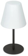 Lampada Da Tavolo Contemporaneo Arcadia Metallo Nero 1 Luce E27 42W Ip65