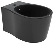 Bidet sospeso nero lucido soft OLYMPIA CERAMICA L 36 x H 31 x P 55 cm