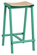 HAY - Taburete 8 Bar Stool Low Soft Jade Hay