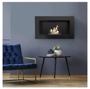 BIO camino incasso GOLF 37,4x64,8 cm 1kW nero TUV