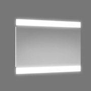 Specchio con illuminazione integrata bagno rettangolare Zone H 90 x P 2.5 cm