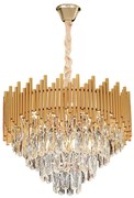 Lampada Cristal G062-CP 50CM GOLD