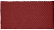 Tappeto bagno ciniglia 60x110 cm Mineral Red