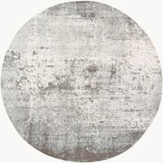 Tappeto rotondo jacquard lavabile da interno-esterno Virgin Land