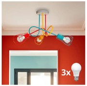 Lampadario a plafone OXFORD 3xE27/15W/230V