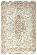 Tabriz Tappeto persiano 370 x 250 Beige (Iran) Annodato A Mano