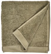 Asciugamano in spugna di cotone verde oliva, 100 x 50 cm Comfort Organic - Södahl