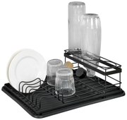 WENKO 54798100 - Scolapiatti AMY 42,5x31,5 cm nero